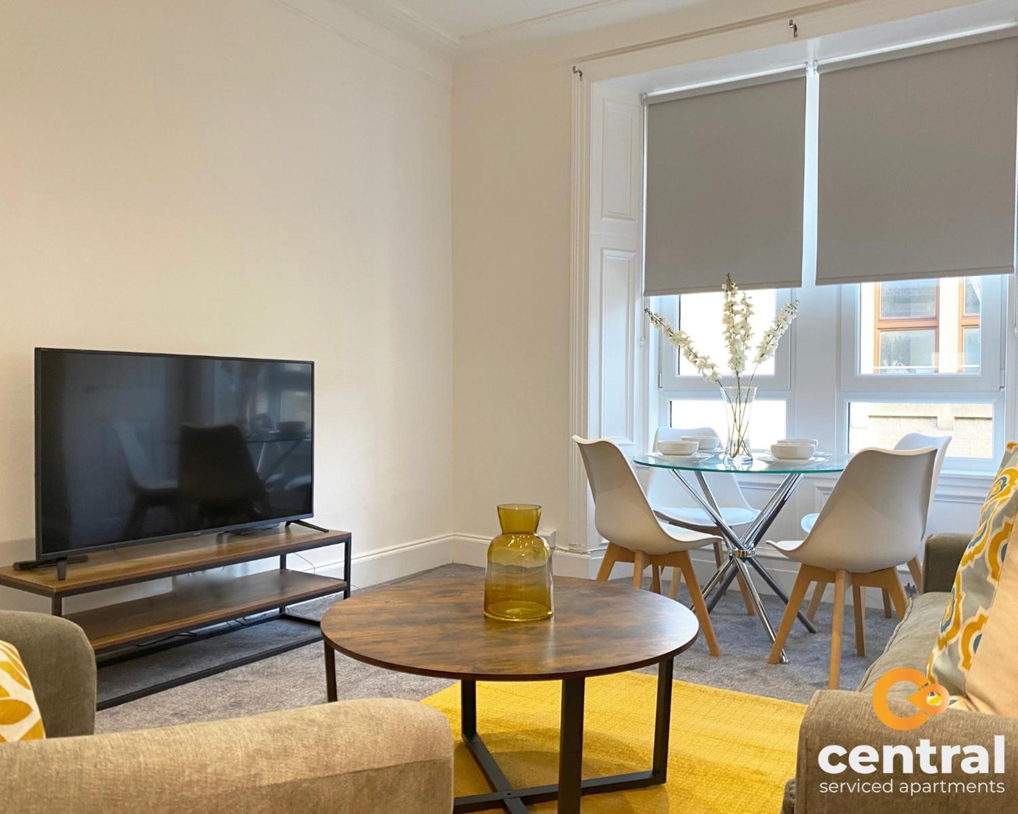 Central Serviced Apartments - Cosy 1 Bedroom - Modern - Close To Transport Links - Quiet Neighbourhood - Fast Wifi - Fully Equipped - Smart Tvs In All Rooms - Monthly Stays Welcome - Free Street Parking - Ideal Relocation To Dundee Accommodation Exteriér fotografie